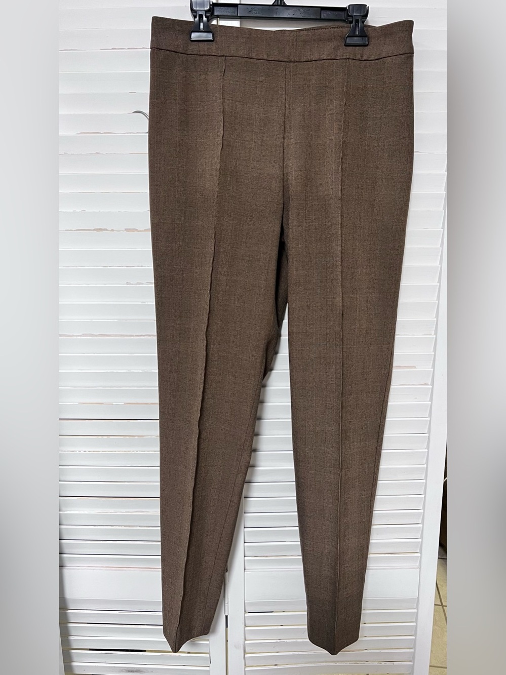 Talbots Curvy Side Zip Black Toasted Almond Dress Pants ✅ Measurements